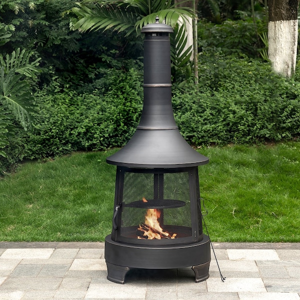 Deko Living Chimney Wood Burner Firepit COB10503 Zoro